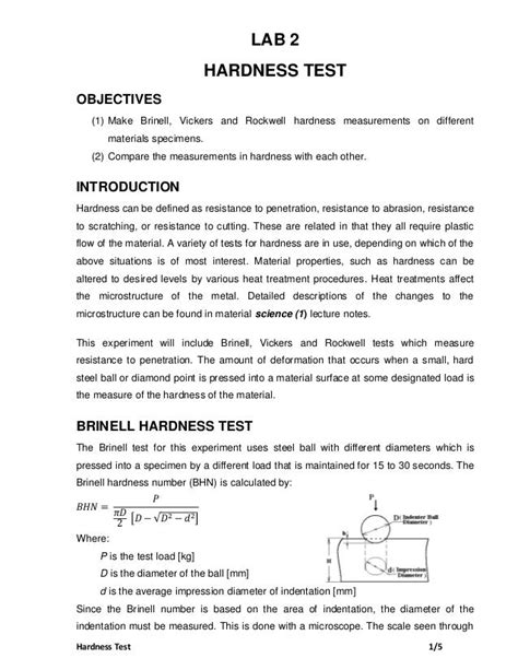 hardness test conclusion|what is hardness testing.